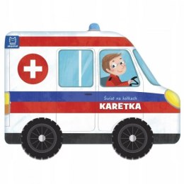 Książeczka Świat na kółkach Karetka Ambulans Aksjomat