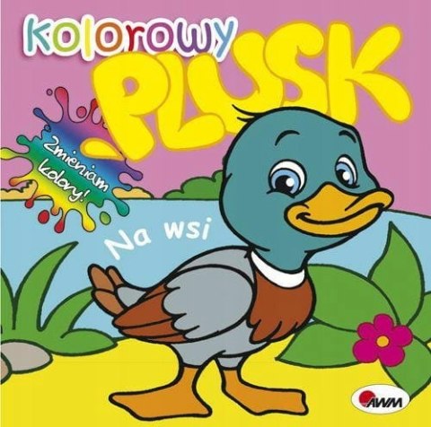 Książeczka kąpielowa Na wsi Kolorowy plusk