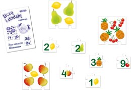 Liczę i Dodaję Układanka Edukacyjna Adamigo