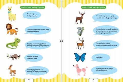 Logopedia dla dzieci. Mania i Tomek w logozoo