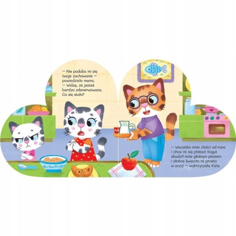 Mała Kizia się złości. Maluch nazywa emocje Aksjomat