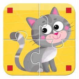 Mały miś to lubi! Kształty i kolory Zwierzątka Aksjomat