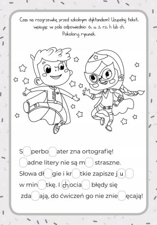 Mały uczeń Moje Dyktanda Ortografia
