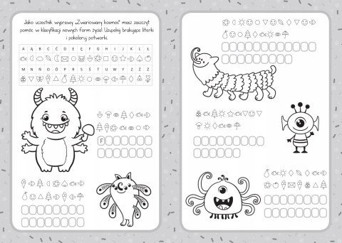 Mały uczeń Moje Szyfry Zagadki Łamigłówki