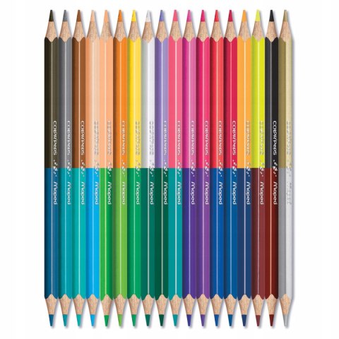Maped Kredki Colorpeps Duo Dwustronne 18/36 Kolor