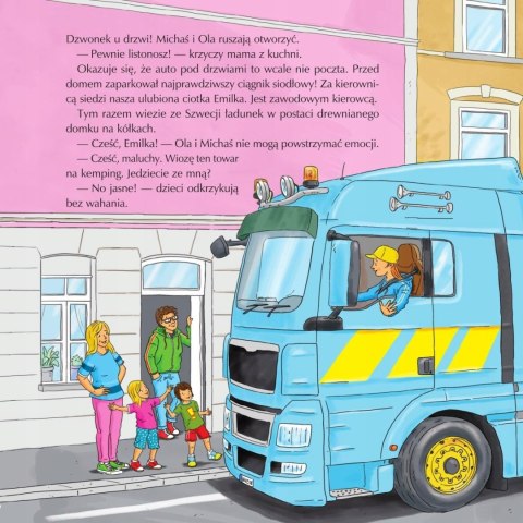 Maszyny i pojazdy. Wielkie ciężarówki. Mądra Mysz