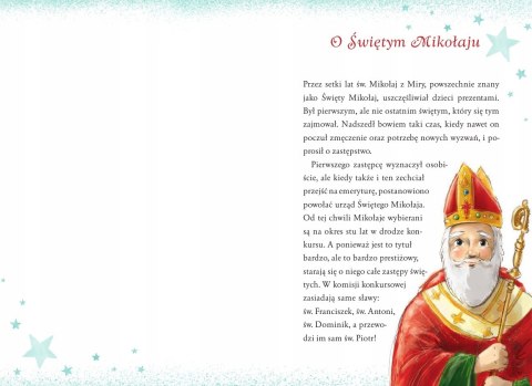 Mikołaj pod choinkę Książka Świąteczna Święta