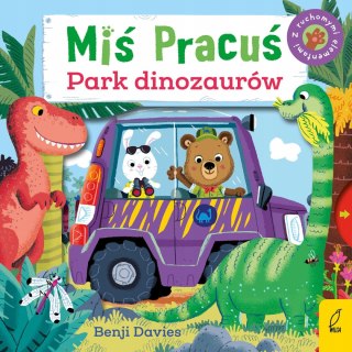 Miś Pracuś Park Dinozaurów Ruchome Strony