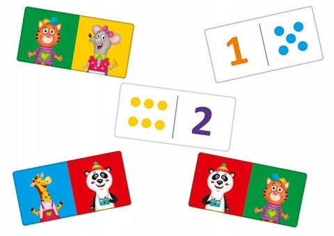 Moje Pierwsze Domino Obrazkowe i Klasyczne Adamigo