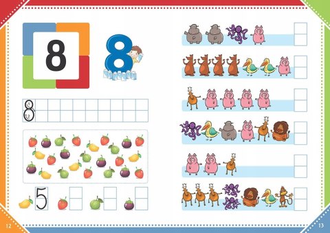 Moje pierwsze cyferki Cyfry Nauka Zabawa Greg