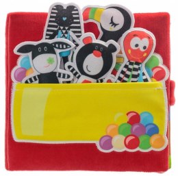 Multisensoryczna Książeczka Lot Balonem Moms Care