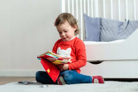 Multisensoryczna Książeczka Lot Balonem Moms Care