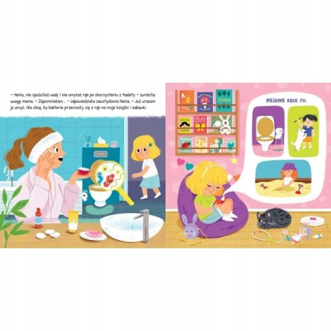 Myję często ręce Zdrowy maluch Aksjomat