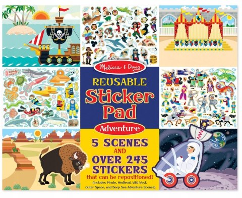 Naklejki Wielokrotnego Użytku Przygoda Melissa