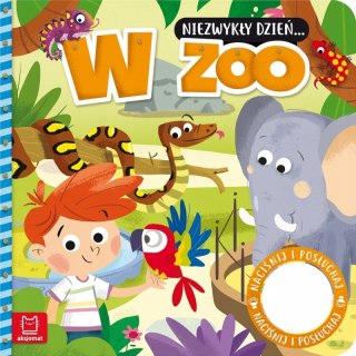 Niezwykły dzień w Zoo. Książeczka z dźwiękiem Aksjomat