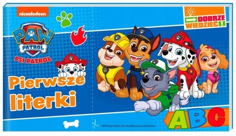 Pierwsze literki Psi Patrol Dobrze wiedzieć Litery