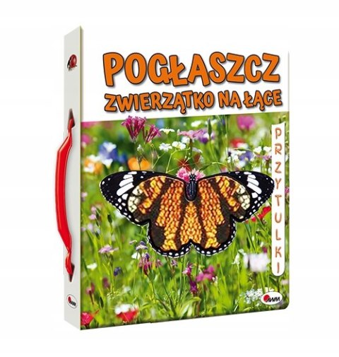 Pogłaszcz Zwierzątko na łące Książka Sensoryczna