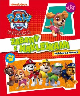 Psi Patrol Zabawy z Naklejkami 6 Naklejki Zagadki