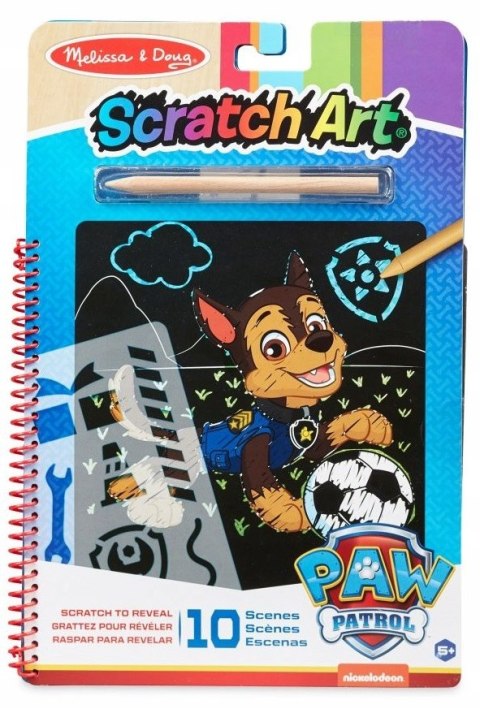 Psi Patrol Zdrapywanka Chase Wydrapywanka Melissa