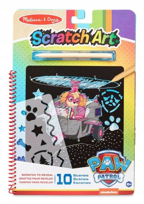 Psi Patrol Zdrapywanka Skye Wydrapywanka Melissa