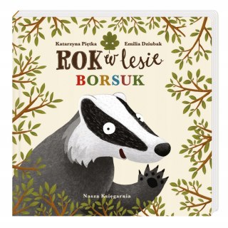 Rok w lesie Borsuk Książka dla Dzieci