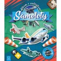 Samoloty Album z naklejkami wyklejanie Naklejki Aksjomat