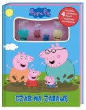 Świnka Peppa 4 Figurki Czas na Zabawę +Opowiadanie