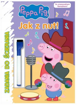 Świnka Peppa Jak z Nut Zadania do ścierania