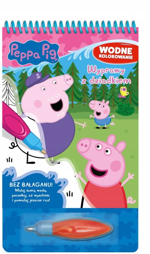 Świnka Peppa Wodne Kolorowanie 2 Wodna Kolorowanka