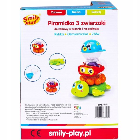 Wesoła Piramidka do Kąpieli Smily Play Piramida