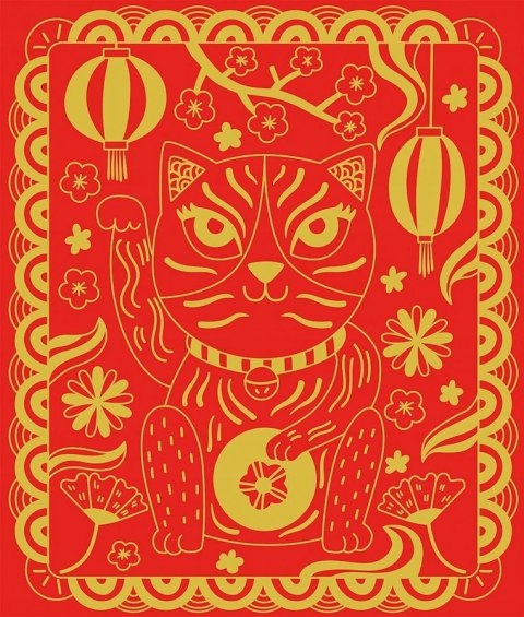 Zestaw Kreatywny Do Zdrapywania Koty 5+, Janod