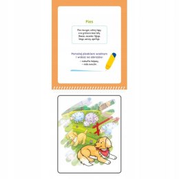 Zwierzaki Malowanka z Pisakiem Wodnym Maluj Wodą