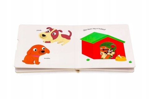 Zwierzęta Domowe Pierwsze Słowa Akademia Mądrego HarperKids