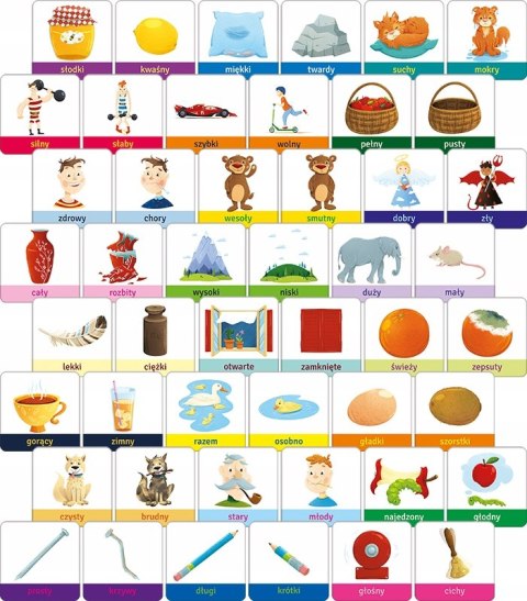 3 Zabawy Edukacyjne Przeciwieństwa Adamigo Gry