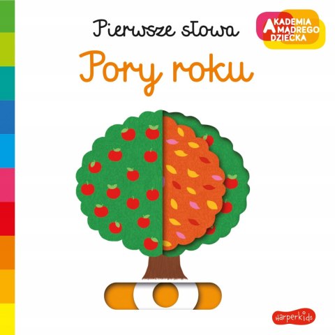 Akademia Mądrego Dziecka Pory Roku Pierwsze Słowa HarperKids