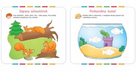 Baw się z nami naklejkami Zwierzęta 4+ Naklejki Aksjomat