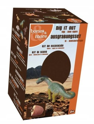 Bones&More Duża figurka Dinozaura Wykopalisko