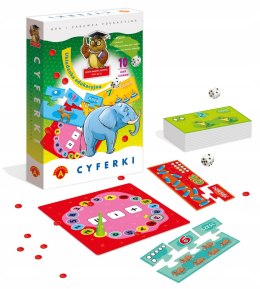 Cyferki Układanka Edukacyjna Alexander 10 Gier