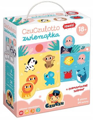 CzuCzu Lotto Zwierzątka dla dzieci 18 mies.+