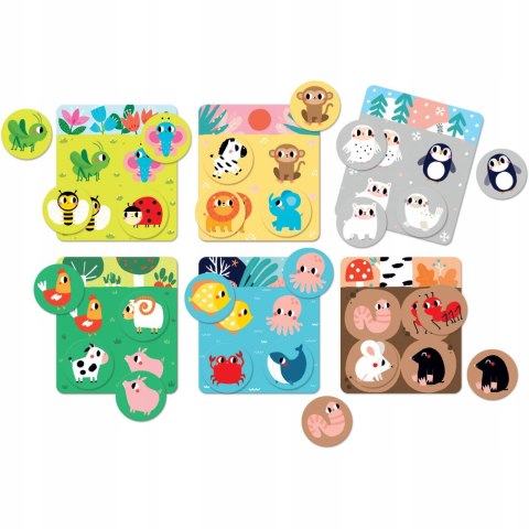 CzuCzu Lotto Zwierzątka dla dzieci 18 mies.+