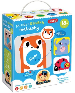 Czuczu Puzzle z Dziurką Maluchy CzuCzu 18m+