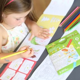 Dłuuugie kolorowanki Dinozaury 4+ Czuczu Malowanka