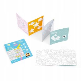 Dłuuugie kolorowanki Syrenki 4+ Czuczu Malowanka