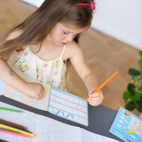 Dłuuugie kolorowanki Syrenki 4+ Czuczu Malowanka