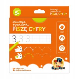 Dłuuugie rysowanki Piszę Cyferki Cyfry Czuczu