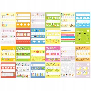 Dłuuugie rysowanki Piszę Cyferki Cyfry Czuczu