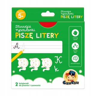Dłuuugie rysowanki Piszę litery Literki Czuczu