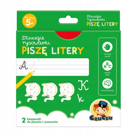 Dłuuugie rysowanki Piszę litery Literki Czuczu