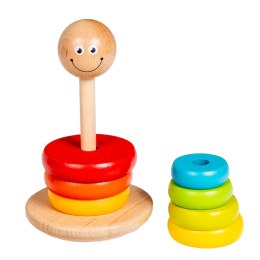 Drewniana Piramida Piramidka Smily Play Wieża