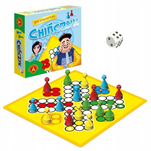 Gra Planszowa Chińczyk Podróżna Mikro Alexander